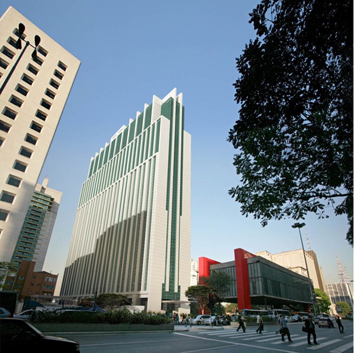Edifício Paulista Corporate, na Av. Paulista, ao lado do MASP